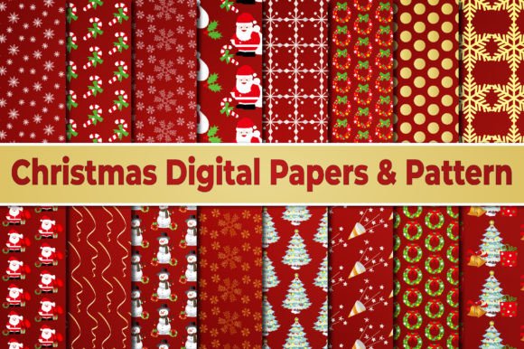 Download Christmas Digital Paper Pattern - Premium Resources