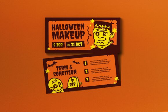 Download Halloween Makeup Gift Voucher - Gift Collection