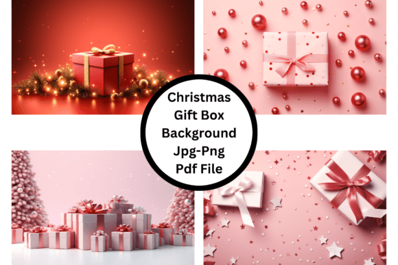 Download Christmas Gift Box Background - Gift Collection