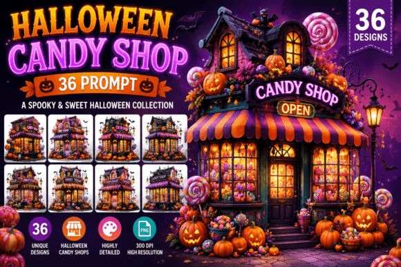 Download Watercolor Halloween Candy Shop Clipart - Halloween candy Collection