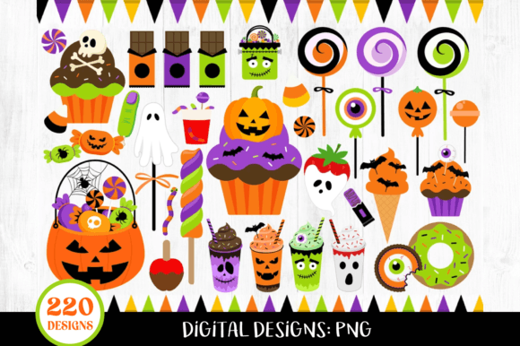 Download Halloween Candy Clipart Bundle - Halloween candy Collection